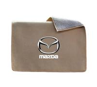 EPJDNADF Paño Microfibra Coche para Mazda Atenza Axela EZ-6 60,Paño de Secado para Vehículo Ultra Absorbente Sin Marcas de Agua Lavable en Lavadora para Limpieza Diaria del Vehículo,Brown-2