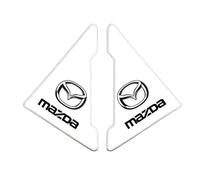 EPJDNADF Protector de Puerta de Coche para Mazda Atenza Axela EZ-6 60,Anticolisión para Puerta de Coche Ángulo,Resistente a los Arañazos para los Desplazamientos Diarios,White