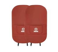 EPJDNADF Protector de Respaldo de Asiento de Auto para Mazda 6,Funda Protectora de Respaldo de Asiento Trasero Anti-Deslizante Fácil de Limpiar y Mantener,Red