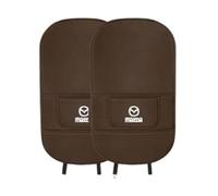 EPJDNADF Protector de Respaldo de Asiento de Auto para Mazda CX-3,Funda Protectora de Respaldo de Asiento Trasero Anti-Deslizante Fácil de Limpiar y Mantener,Brown-1