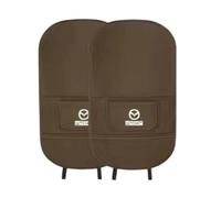 EPJDNADF Protector de Respaldo de Asiento de Auto para Mazda CX-4,Funda Protectora de Respaldo de Asiento Trasero Anti-Deslizante Fácil de Limpiar y Mantener,Brown-2