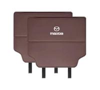 EPJDNADF Protector de Respaldo de Asiento de Auto para Mazda CX-4,Funda Protectora de Respaldo de Asiento Trasero Anti-Deslizante Fácil de Limpiar y Mantener,Brown-2