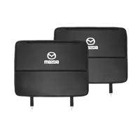EPJDNADF Protector de Respaldo de Asiento de Auto para Mazda CX-8,Funda Protectora de Respaldo de Asiento Trasero Anti-Deslizante Fácil de Limpiar y Mantener,Black