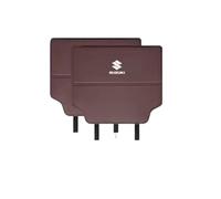 EPJDNADF Protector de Respaldo de Asiento de Auto para Suzuki Vitara,Funda Protectora de Respaldo de Asiento Trasero Anti-Deslizante Fácil de Limpiar y Mantener,Brown