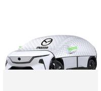 EPJDNADF Protector para Parabrisas para Mazda CX-5,Protector Parabrisas Hielo Magnético Sol Polvo Nieve Hielo Heladas Hielo Plegable con Dos Orejas Antirrobo,L