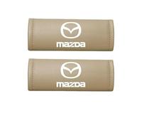 EPJDNADF Protectora para Manija de Puerta Interior de Coche para Mazda CX-3 4 5 7 30 90,Protector de Manija de Tracción Interior de Automóvil Fácil de Limpiar y Mantener,Beige