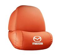 EPJDNADF Reposacabezas Coche para Mazda Atenza Axela EZ-6 60,Ajustable Almohada para Cuello de Coche CóModas Transpirables con Espuma Viscoelástica Accesorios para Asientos de Coche,Orange