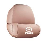 EPJDNADF Reposacabezas Coche para Mazda B-Series BT-50 RX-8,Ajustable Almohada para Cuello de Coche CóModas Transpirables con Espuma Viscoelástica Accesorios para Asientos de Coche,Brown-1