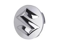 EPJDNADF Tapas Centrales Cubos de Automóviles para Suzuki Swift,Tapa de Centro de llanta con Emblema de Logotipo Resistente al Agua al Polvo y al óxido Car Accesorios,Silver-54mm