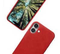 eplanita Bio - Carcasa para iPhone 17, fibra vegetal, protección contra caídas, duradera y sostenible (rojo, iPhone 17)