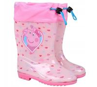 eplusm Botas de agua para niña con diseño de Peppa Pig Barbie y búho Hedwig Harry Potter, Rosa., 23/24 EU Ancho