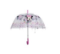 eplusm MINNIE MOUSE NAIVE - Paraguas Cúpula Manual, 8 Paneles, Varillas Metálicas, Cómodo y Versátil, Calidad y Resistencia, 43 cm, Material Poliéster