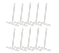 EPLZON 10 piezas Maxi flejes para persianas Muelle de Suspensión Persiana Enrollable Para Fleje Tirante para Persianas Motorizadas y Manuales(150x190mm,Blanco)