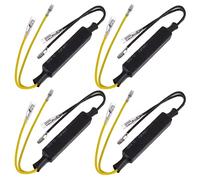EPLZON 12V 21W Motocicleta LED Indicador de señal de giro Adaptador de resistencia Adaptador de resistencia de carga de motocicleta Error de corrección de flash para motocicleta (paquete de 4 piezas)