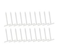 EPLZON 20 piezas Mini flejes para persianas Muelle de Suspensión Persiana Enrollable Para Fleje Tirante para Persianas Motorizadas y Manuales(100x190mm,Blanco)