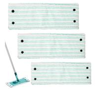 EPLZON 3 Piezas Cabezas de Fregona de Repuesto, para Leifheit Combi/Clean Twist M Micro Duo 42 x 15cm Kit para Todo Tipo de Suelos Descontaminación Todos Ideal para Azulejos y laminados