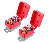EPLZON 30A 12V - 24V Disyuntores de reinicio automático con perno de tapa para cargador de baterías, camión, motor de coche (2 piezas)