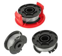 EPLZON Bobina de hilo para Einhell GE-CT 18/28 Li y GE-CT 18/28 Li TC longitud 5 m Ø 1,6 mm, Cubierta de bobina TLE-03-1(3 Bobinas + 1 Tapa)