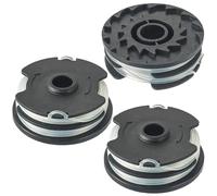 EPLZON Bobinas de hilo de repuesto Desbrozadora, para recortadora LIDL Parkside, compatible con PRT 550 A1, A3; PRTA 20-Li A1, B2, C3 bobina de repuesto(3 Bobinas de Repuesto)