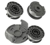 EPLZON Bobinas de repuesto F016800569/F016800385 longitud 4 m diámetro de 1,6 mm para cortabordes EasyGrassCut 23/26/18/18-230/18-260/18-26 y cubierta de bobina F016F05320(3 Carretes+ 1 Tapa)