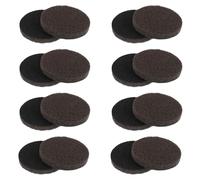 EPLZON Juego de 16 almohadillas de rendimiento para estropajos eléctricos de repuesto para estropajos Dremel Versa, Browm