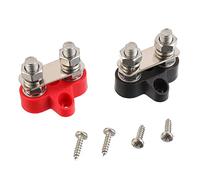 EPLZON M8 5/16" 2 piezas Perno de fijación Bloque de terminales de batería 12-48V DC Bus Bar Bus para RV Camión Camping Barco