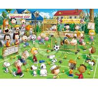 EPOCH 500-piece Jigsaw Puzzle Peanuts Snoopy Soccer (38x53cm)