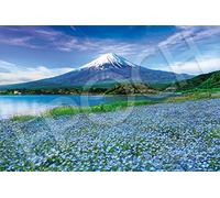 EPOCH Rompecabezas de 1000 piezas, Nemophia floreciente Fuji - Pera de montaña (50 x 75 cm)