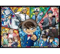 Epoch Rompecabezas de 216 Piezas pequeñas Detective Conan Detective Conan Personajes Steend (18,2 x 25,7 cm) 55-510 con espátula autoadhesiva EPOCH