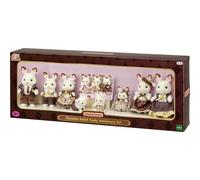 EPOCH Sylvanian Families - Juego de Aniversario Familiar de Conejo con Orejas de Chocolate
