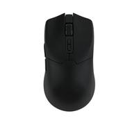 EPOMAKER Click Ratón Gaming Inalámbrico, Tasa de Sondeo 8KHz, Sensor Óptico Último Nivel PAW3950, 58g Superligero, dpi Ajustable hasta 42.000, 500mAh, Botones Programables para PC/Mac/Linux (Negro)