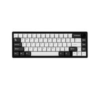 EPOMAKER Galaxy65 Teclado Mecánico Inalámbrico QMK/Via, Cascara de Aluminio Anodizado con Ball-Catch, Interruptores Hot-Swappable Prelubricados,RGB,Botón,2.4Ghz/BT/USB-C (Negro, Blueberry Ice Cream)
