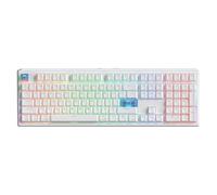 EPOMAKER HE108 Teclado Magnético de Efecto Hall de Tamaño Completo, Blanco