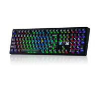 EPOMAKER X Aula F108 Pro V2 Teclado Gaming Mecánico de 3 Modos con Pantalla | 10000mAh, Switches Lubricados, Teclas PBT, Hot-Swap, RGB, Gasket, Tamaño Completo para PC (Negro, Silent Cotton Candy)