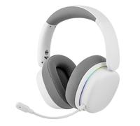 EPOMAKER X Aula G7 Pro Auriculares Gaming Inalámbricos con Micrófono,Blanco | Cancelación de Ruido, BT5.3&2.4GHz, Sonido Envolvente 7.1, 80H de Batería, RGB, Compatible con PS5/PS4/Switch/PC