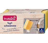 Éponges en pot, 6 pièces - Marque DM Allemagne - Compatible avec profissimo - Topfschwämme, 6 St