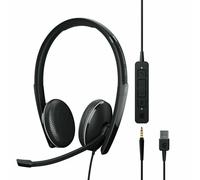EPOS ADAPT 165 USB II Auriculares Estéreo con Micrófono, 3.5mm, Negro