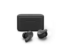 EPOS Adapt E1 Auriculares Inalámbricos Negro - ANC Híbrido, Bluetooth Multi-Point, Certificado Microsoft Teams & iPhone, 50H Batería, Carga Inalámbrica, USB-C, IPX5 Resistente al Agua