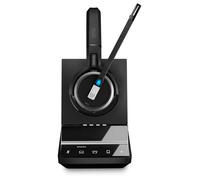EPOS Auriculares Inalámbricos DECT Impact SDW 5066 - EU/UK/AUS, Diadema Supraaural para Oficina, Negro, 14h Batería, Cancelación Ruido