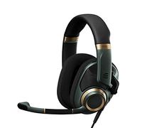 EPOS Auriculares para juegos H6Pro con micrófono, acústica abierta, diadema ligera, cómoda y duradera, para PC, Mac, PS4, PS5, Xbox Series X, Xbox One, Nintendo Switch (verde)