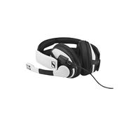 EPOS Auriculares para juegos I Sennheiser GSP 301, micrófono con cancelación de ruido, abatibles para silenciar, ergonómicos, almohadillas para los oídos, compatibles con PC Mac PS4 PS5 Xbox Series X Xbox One Nintendo Switch, blanco