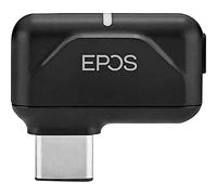 EPOS Enterprise BTD 800 USB-C. Conecta Cualquier Dispositivo de Audio Bluetooth a tu PC o Mac y Tableta a través de Este dongle USB-C, Color Negro