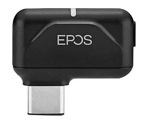 EPOS Enterprise BTD 800 USB-C. Conecta Cualquier Dispositivo de Audio Bluetooth a tu PC o Mac y Tableta a través de Este dongle USB-C, Color Negro