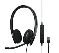 EPOS EPOS ADAPT 160T USB II - Microsoft Teams Auriculares Dúo, ligeros y discretos, ideales para todos los profesionales - optimizados para Microsoft
