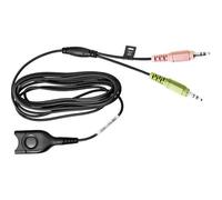 EPOS EPOS CEDPC 1 - QD/Tarjeta de sonido Cable de conexión entre casco EPOS y PC con tarjeta de sonido.