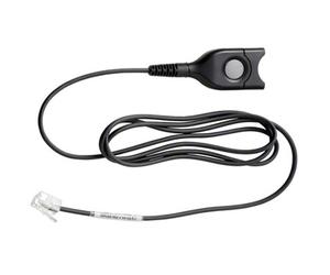 EPOS EPOS CSTD 01-1 - Cable conexi Cable de conexión liso con Quick Disconnect (1m)