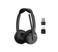 Auriculares EPOS Impact 1000 inalámbricos Bluetooth con cancelación de ruido y micrófono, negros