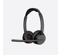 EPOS EPOS IMPACT 500 MS UC Bluetooth ANC Auriculares Bluetooth profesionales con cancelación de ruido activa híbrida y micrófonos con IA para llamadas