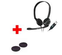 EPOS EPOS PC 8 USB con 2 almohadillas de recambio Auricular EPOS PC biaural muy confortable - Con conexión USB