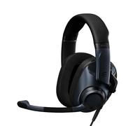 EPOS H6Pro - Auriculares acsticos cerrados para juegos con micrfono - Diseo liviano para colocar sobre las orejas - Levantar para silenciar -